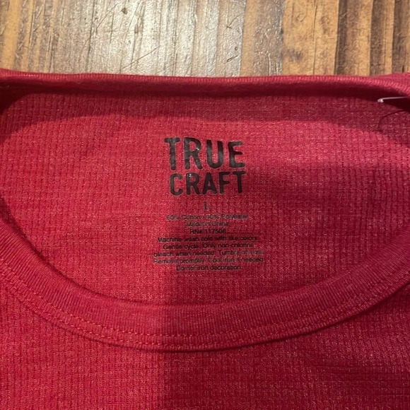True Craft Long Sleeve (Red) - Picture 2 of 4